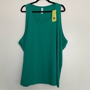 All in Motion Green Tank Top